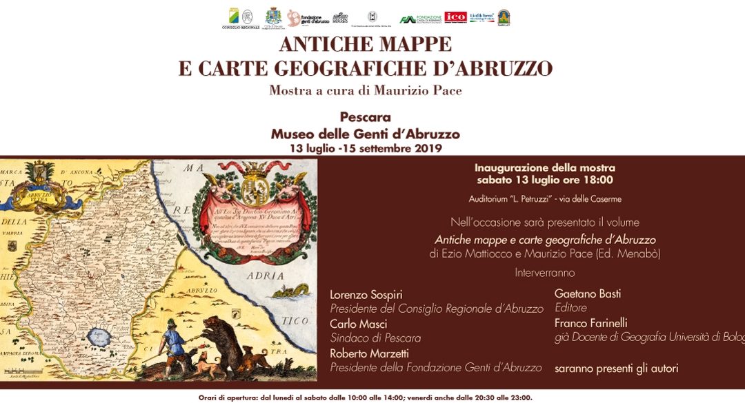 Antiche mappe e carte geografiche d’Abruzzo