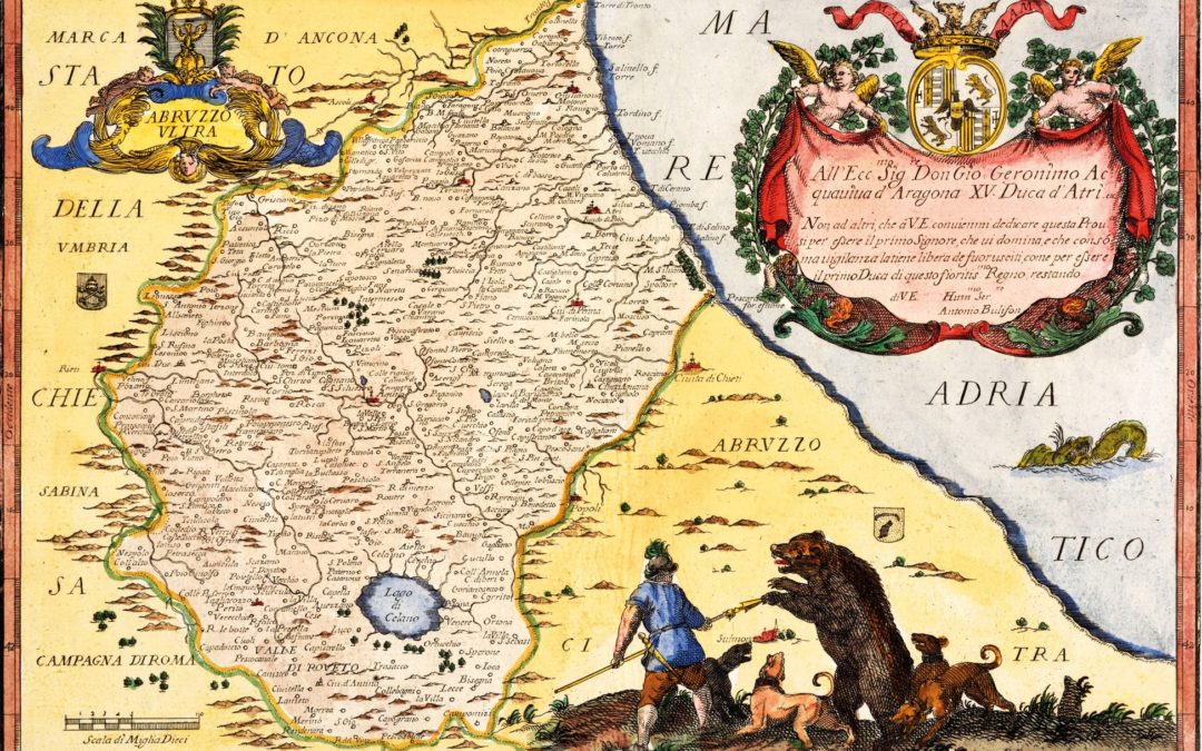 Antiche mappe e carte geografiche d’Abruzzo