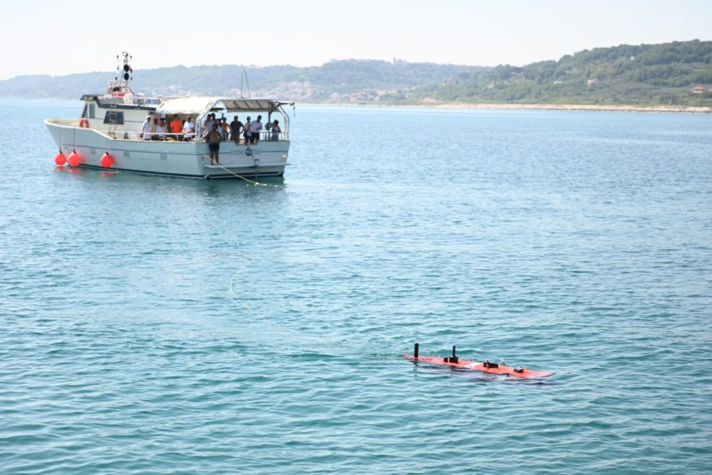 La salute del mare Adriatico studiata dal drone sottomarino Blucy