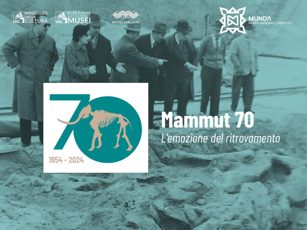 Celebrazione ed eventi per il 70° anniversario dal ritrovamento dello scheletro fossile del Mammut