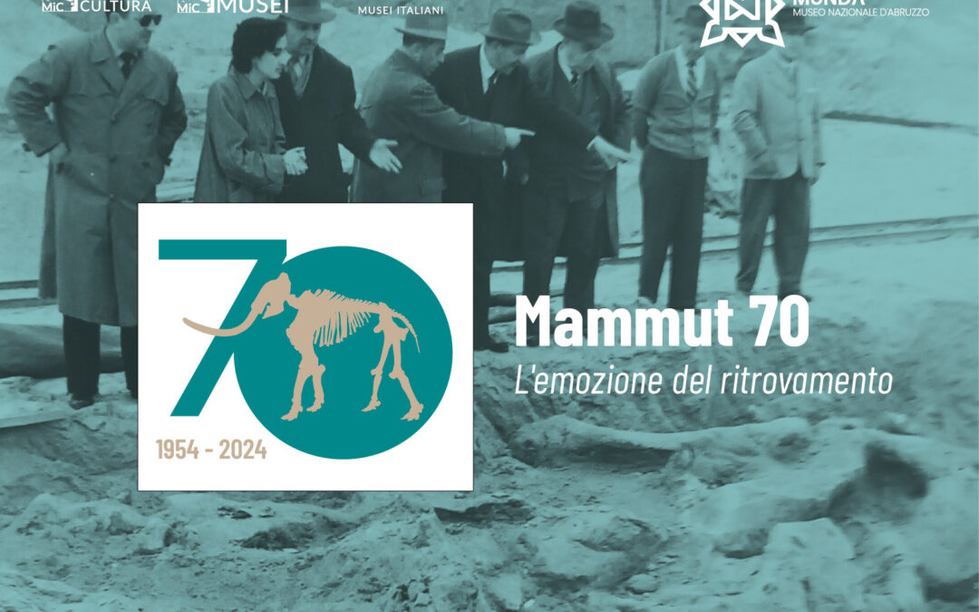 Celebrazione ed eventi per il 70° anniversario dal ritrovamento dello scheletro fossile del Mammut
